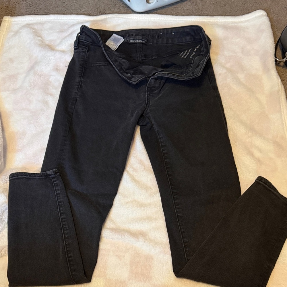 American Eagle Outfitters Black High Rise Jeans